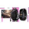 Smartband Giewont Czarny GW200-4 + Pasek Różowy