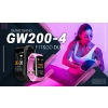 Smartband Giewont Czarny GW200-4 + Pasek Różowy