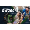 Smartband Giewont Czarny GW200-5 + Pasek Zielony