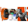 Smartband Giewont Czarny GW200-9 + Pasek Pomarańczowy