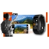 Smartband Giewont Czarny GW200-9 + Pasek Pomarańczowy