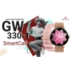 Smartwatch Damski Giewont GW330-1 Różowe Złoto-Róż Pudrowy Pasek Silikonowy + Bransoleta Różowe Złoto