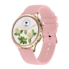 Smartwatch Damski Rubicon RNCF02-2 Złoty + Pasek Różowy
