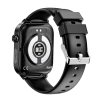 Smartwatch Męski Rubicon RNCF33 BLACK + Pasek Bordowy