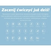 Smartwatch Damski GRAVITY GT15-11 Granatowy Pasek Silikonowy + Złota Bransoleta