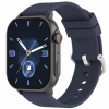 Smartwatch Damski GRAVITY GT15-12 Granatowy Pasek Silikonowy + Czarna Bransoleta