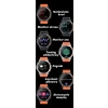 Smartwatch Męski GRAVITY GPS GT24-1 Czarny Pasek Silikonowy + Granatowy Pasek Silikonowy