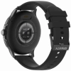 Smartwatch Damski GRAVITY GT12-1 Czarny Pasek Silikonowy + Czarna Bransoleta