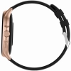 Smartwatch Damski GRAVITY GT12-4 Czarny Pasek Silikonowy + Bransoleta Różowe Złoto