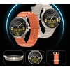 Smartwatch RUBICON RNCF15 Tytan/Orange SMARUB258
