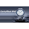 Smartwatch Męski GRAVITY GT16-1 Gold / Złota Bransoleta