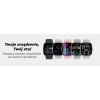 Smartwatch Damski GRAVITY GT18-1 Różowy Pasek Silikonowy + Czarny Pasek