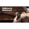 Smartwatch Damski GRAVITY GT18-2 Różowy Pasek Silikonowy + Biały Pasek