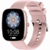 Smartwatch Damski GRAVITY GT18-2 Różowy Pasek Silikonowy + Biały Pasek