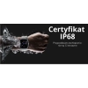 Smartwatch Męski GRAVITY GT18-4 Pomarańczowy Pasek Silikonowy + Czarny Pasek