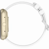 Smartwatch Damski GRAVITY GT18-8 Beżowy Pasek Silikonowy + Biały Pasek