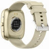 Smartwatch Damski GRAVITY GT18-8 Beżowy Pasek Silikonowy + Biały Pasek