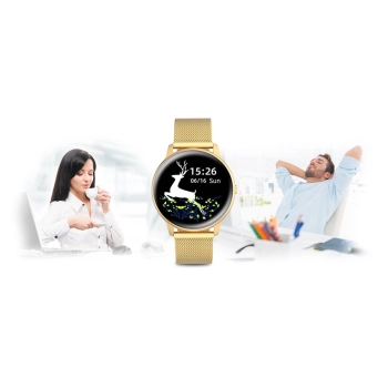 Damski SMARTWATCH G.Rossi SW015-5 Złoty