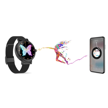 Zegarek Damski RUBICON SMARTWATCH RNBE64-3 BLACK