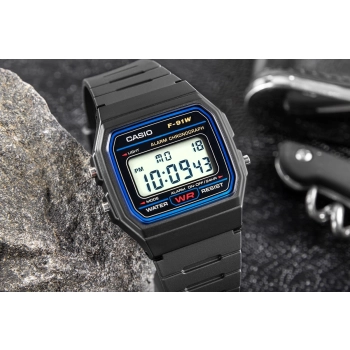 Zegarek Męski CASIO F-91W-1YEG