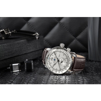 Zegarek Męski Zeppelin 100 Yahre 7640-1 + BOX