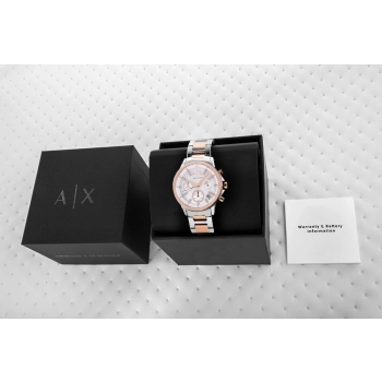 Zegarek Damski Armani Exchange Banks Chronograph AX4331 + BOX