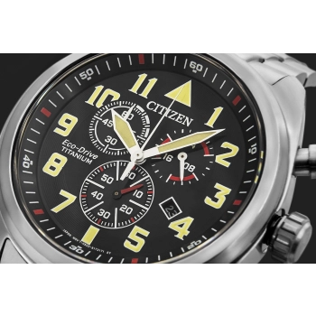 Zegarek Męski CITIZEN Super Titanium Eco-Drive AT2480-81E + BOX