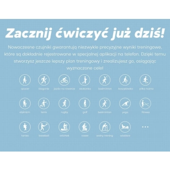 Smartwatch Damski GRAVITY GT15-10 Biały Pasek Silikonowy + Złota Bransoleta