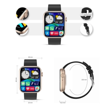 Smartwatch Damski Gravity GT3-2