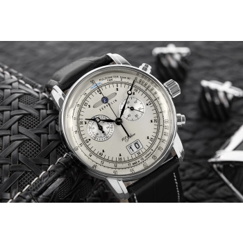 Zegarek Męski ZEPPELIN 100 Yahre 7690-1 + BOX