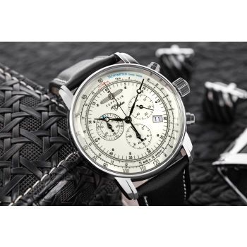 Zegarek Męski ZEPPELIN 100 Yahre 8680-3 + BOX