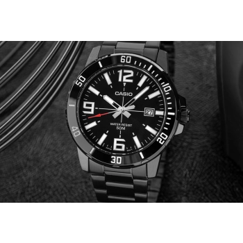 Zegarek Męski CASIO MTP-VD01B-1BVUDF + BOX