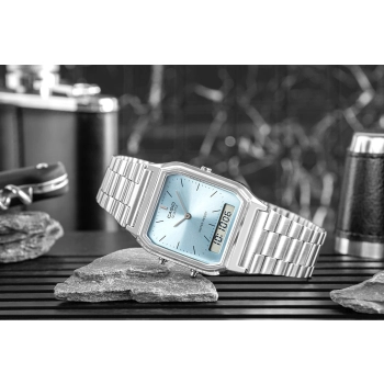 Zegarek Damski CASIO AQ-230A-2A1MQYDF + BOX