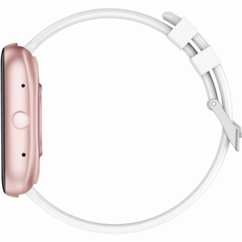 Smartwatch Damski GRAVITY GT18-2 Różowy Pasek Silikonowy + Biały Pasek
