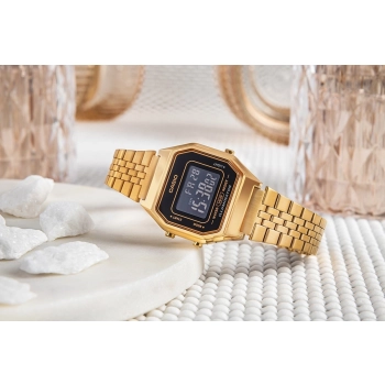 Zegarek Damski CASIO VINTAGE LA680WGA-1BDF + BOX