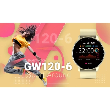 Smartwatch GIEWONT Sport Around GW120-6 - Ivory Effect