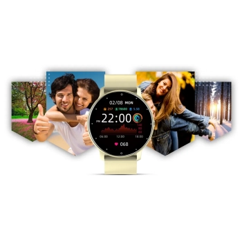 Smartwatch GIEWONT Sport Around GW120-6 - Ivory Effect